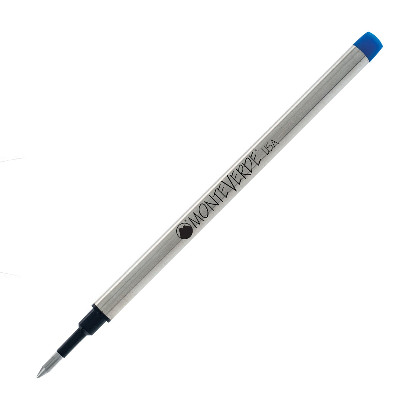Monteverde Roller Ball Pen Refill for S.T. Dupont - Fine - Blue - Pack of 2 - penpencilink