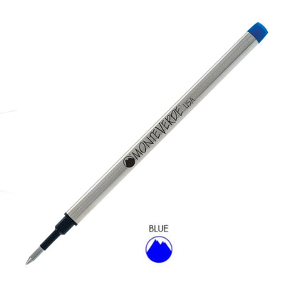 Monteverde Roller Ball Pen Refill for S.T. Dupont - Fine - Blue - Pack of 2 - penpencilink