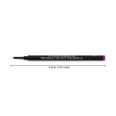 Monteverde Roller Ball Pen Refill - Medium - Magenta - Pack of 2 - penpencilink