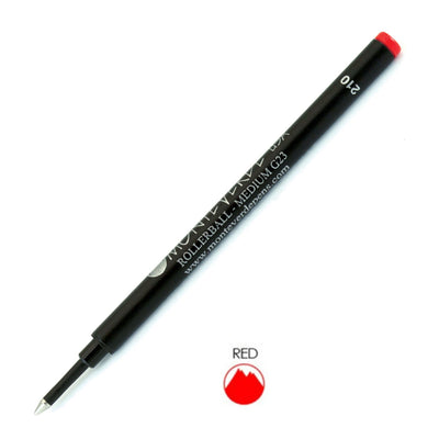 Monteverde Roller Ball Pen Refill - Medium - Red - Pack of 2 - penpencilink