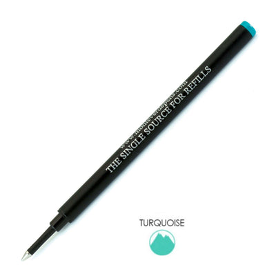 Monteverde Roller Ball Pen Refill - Medium - Turquoise - Pack of 2 - penpencilink