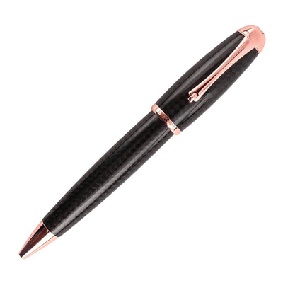 Monteverde Super Mega Carbon Fibre Ball Pen - Black RGT - penpencilink