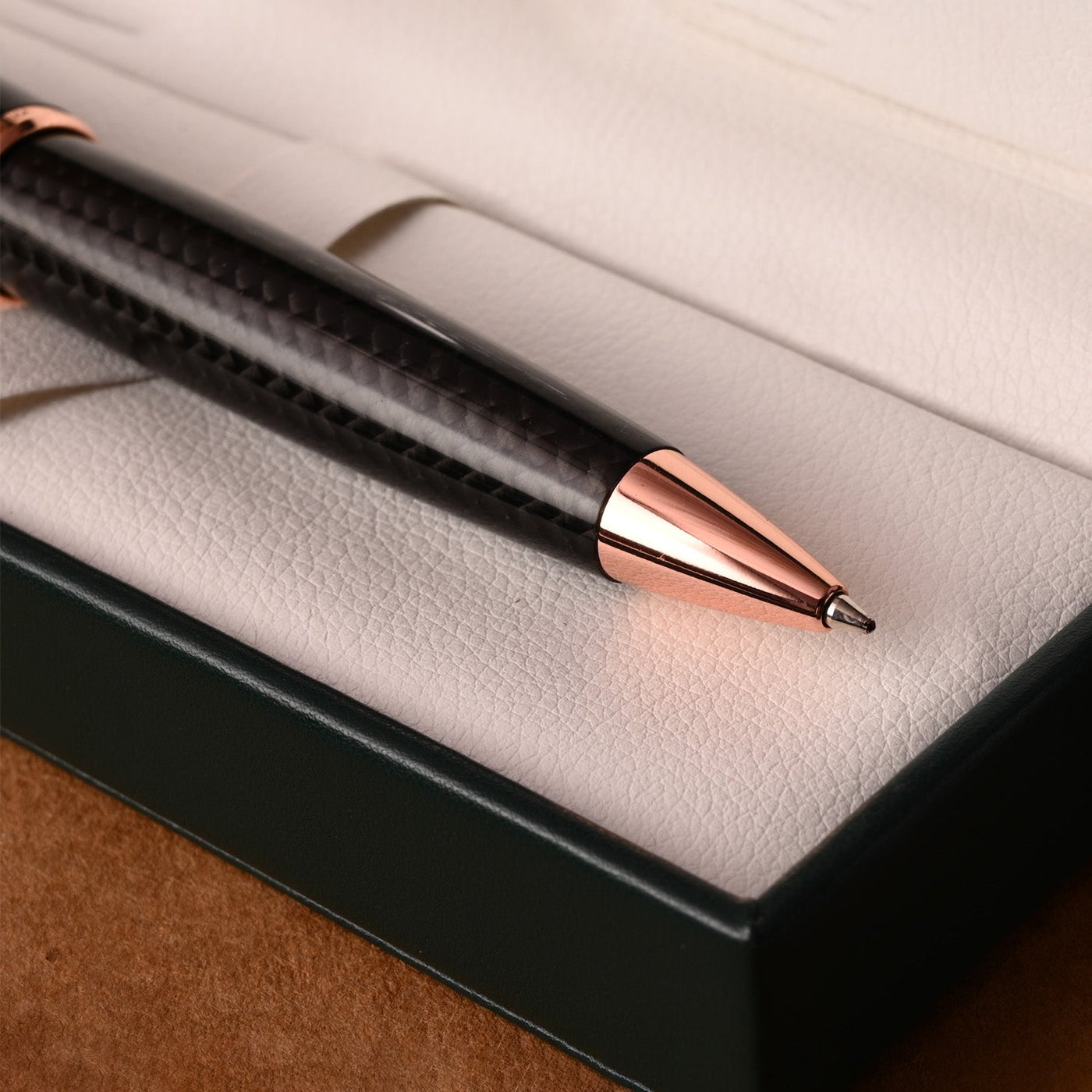 Monteverde Super Mega Carbon Fibre Ball Pen - Black RGT - penpencilink