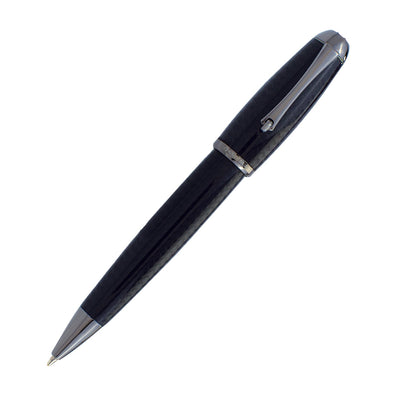 Monteverde Super Mega Carbon Fibre Ball Pen - Black RT - penpencilink