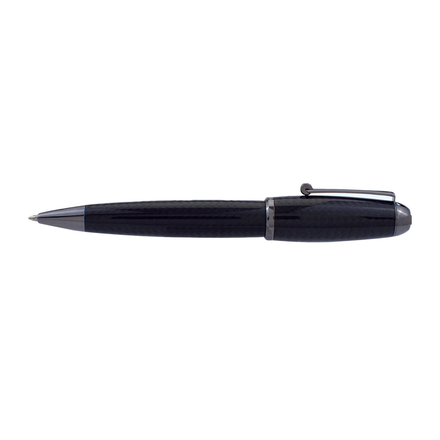 Monteverde Super Mega Carbon Fibre Ball Pen - Black RT - penpencilink