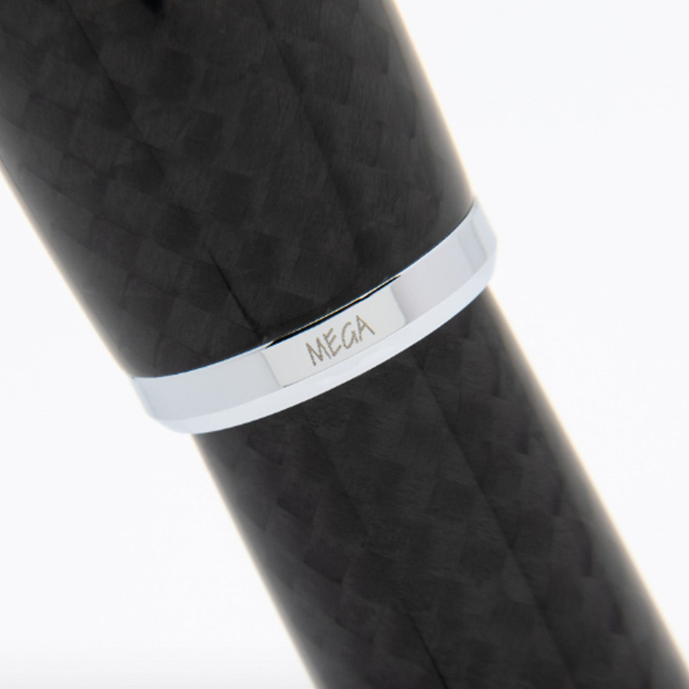 Monteverde Super Mega Carbon Fibre Fountain Pen - Black CT - penpencilink