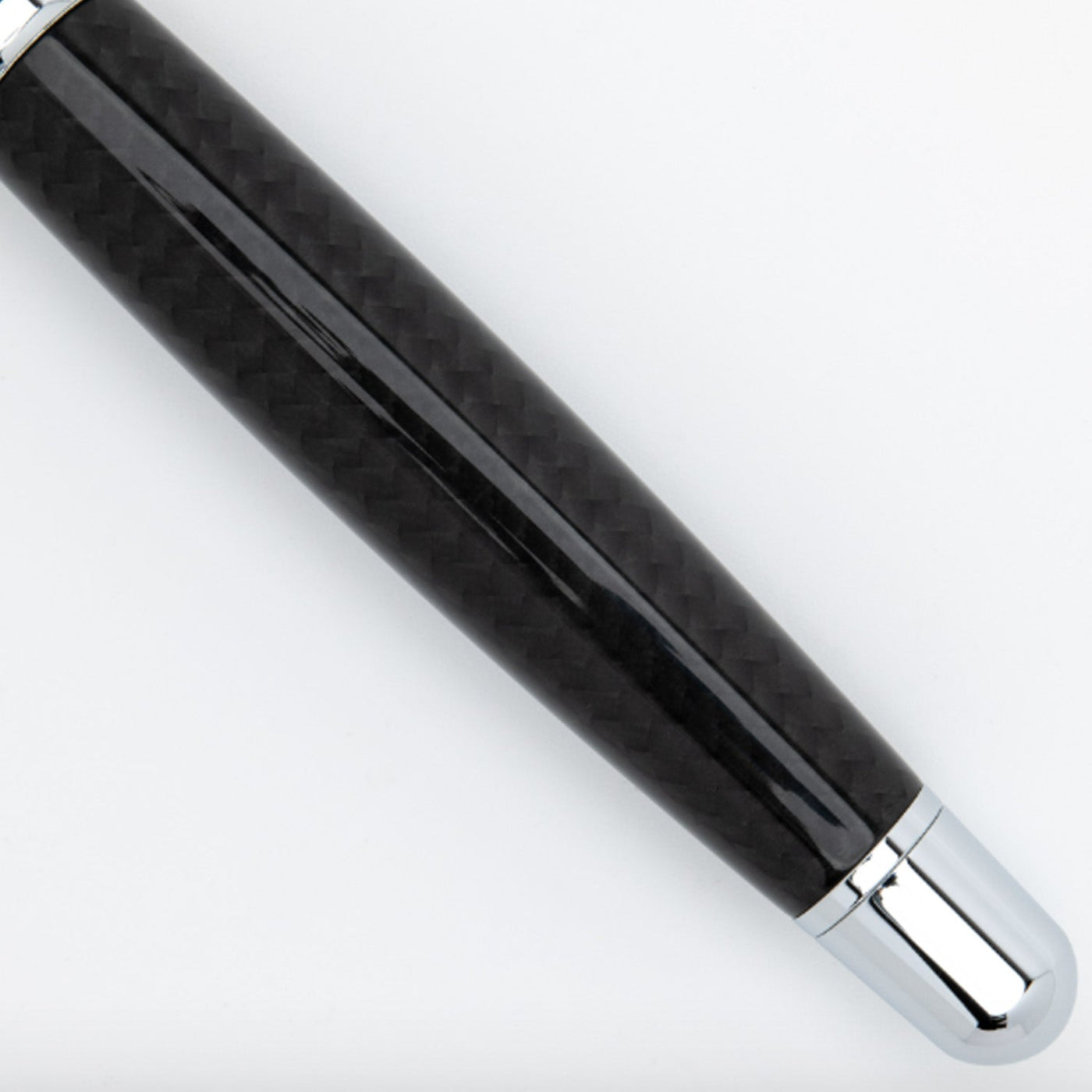 Monteverde Super Mega Carbon Fibre Fountain Pen - Black CT - penpencilink