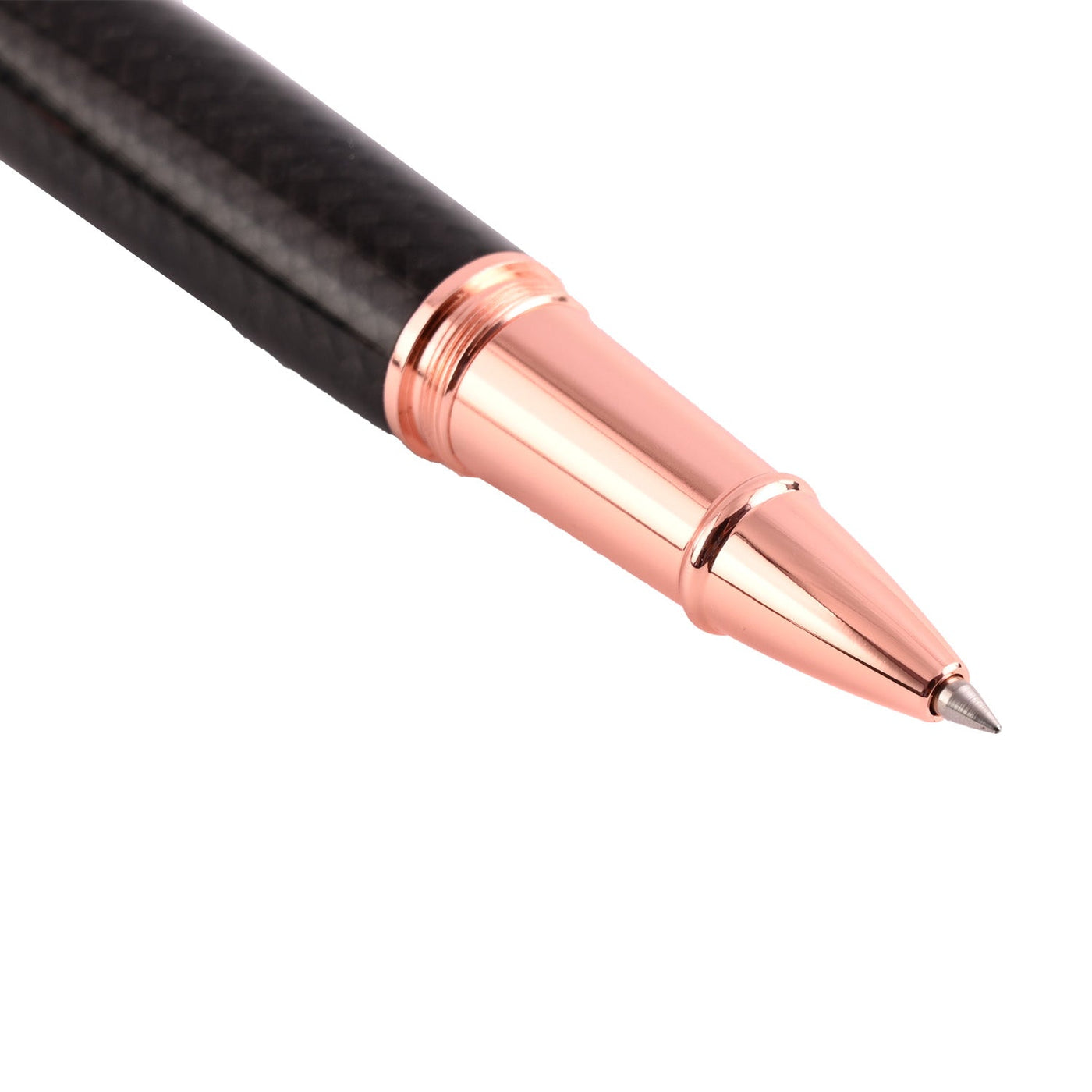 Monteverde Super Mega Carbon Fibre Roller Ball Pen - Black RGT - penpencilink