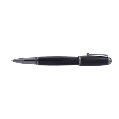 Monteverde Super Mega Carbon Fibre Roller Ball Pen - Black RT - penpencilink