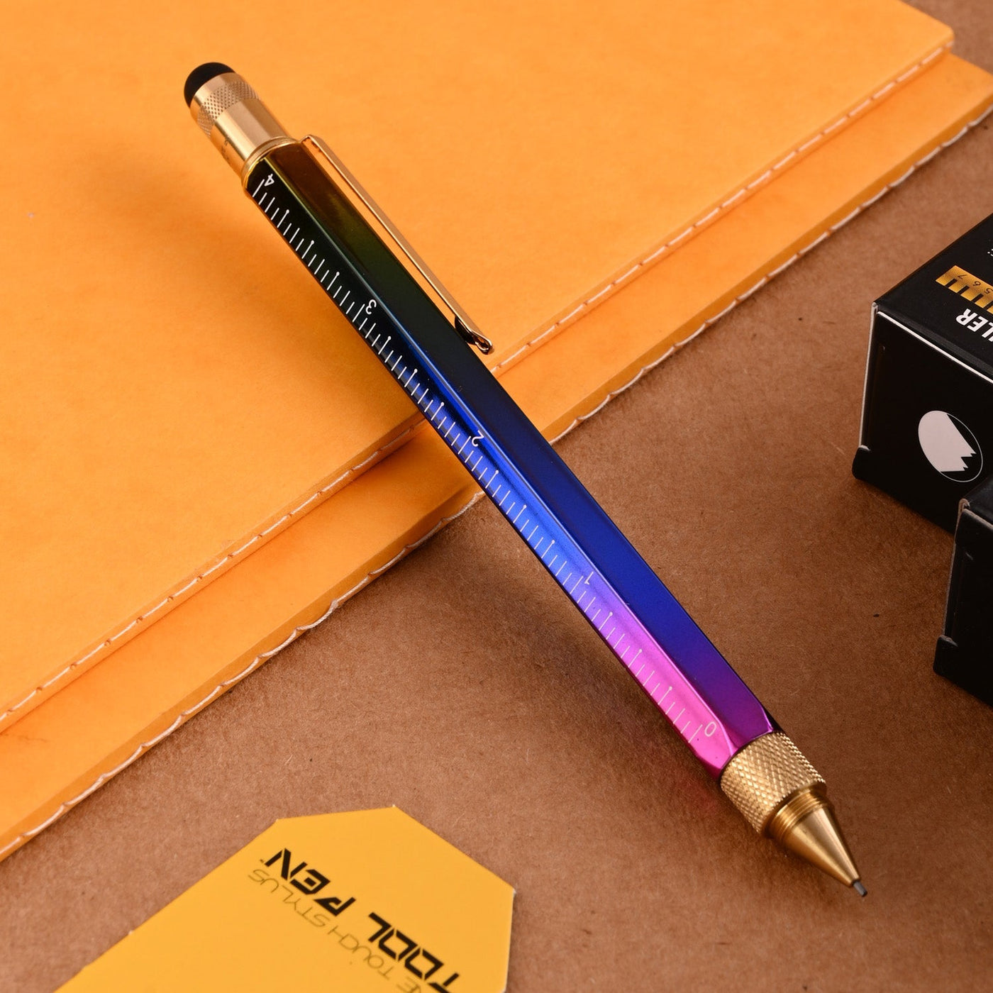 Monteverde Tool 0.9mm Mechanical Pencil - Rainbow GT - penpencilink