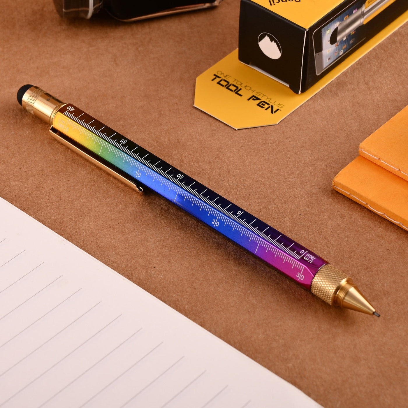 Monteverde Tool 0.9mm Mechanical Pencil - Rainbow GT - penpencilink