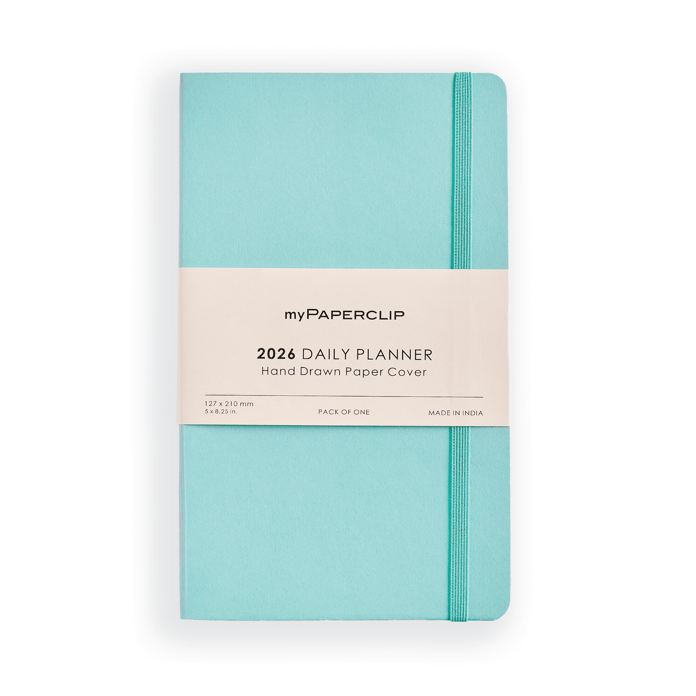 myPAPERCLIP 2026 Daily Planner M1 | Medium Size | Mint | Soft Cover | 384 Pages, 80 GSM | Mint - penpencilink