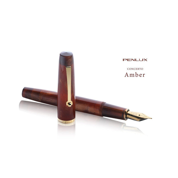 Penlux | Fountain Pen | Concerto | Amber GT