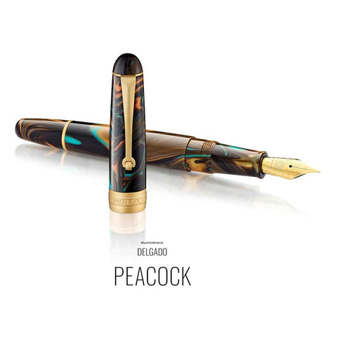 Penlux | Fountain Pen | Delgado Peacock