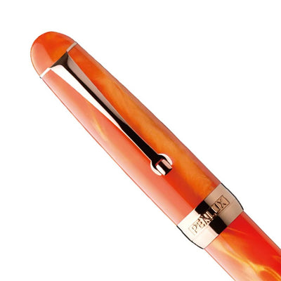 Penlux | Fountain Pen | Delgado | Tangerine - penpencilink