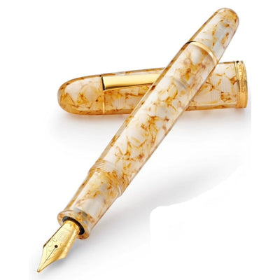 Penlux | Fountain Pen | Grande Koi Gold Crystal