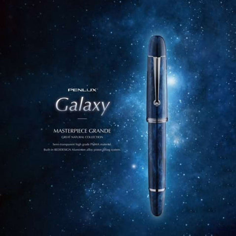 Penlux | Fountain Pen | Masterpiece Grande | Great Natural Galaxy