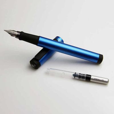 Penlux | Junior | Fountain Ink Pen | Metallic Blue