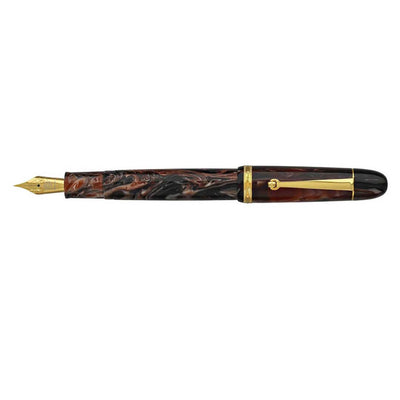 Penlux | Masterpiece Grande | Fountain Pen | Marble Wave | Piston Filling