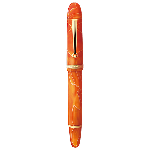 Penlux | Fountain Pen | Grande | Orange Swirl