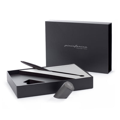 Pininfarina | Cambiano Transitions | Titanium Ethergraf Tip | Inclined Desk Stand