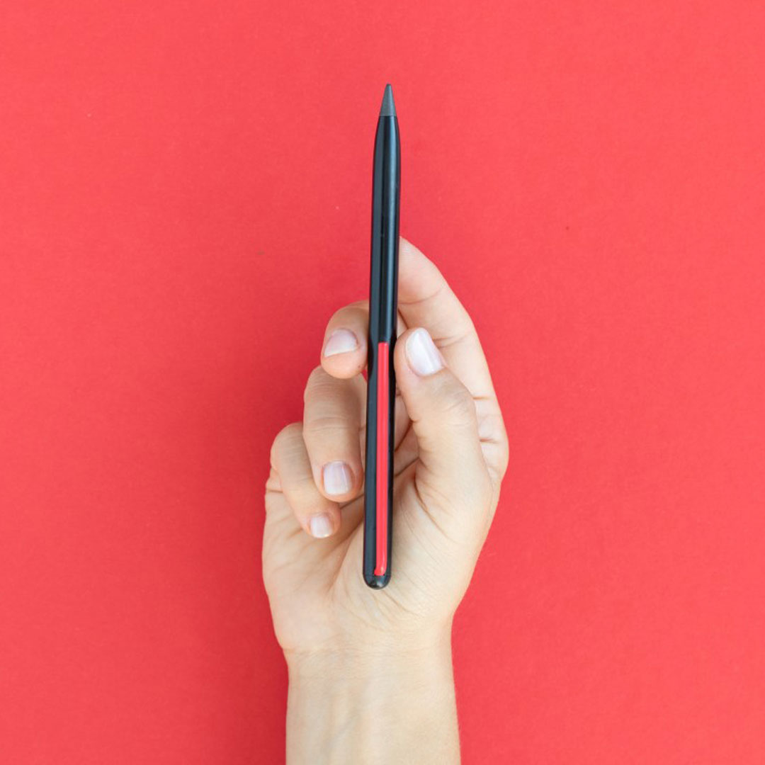 Pininfarina | Grafeex | Graphite Pencil | Brass Barrel | Red