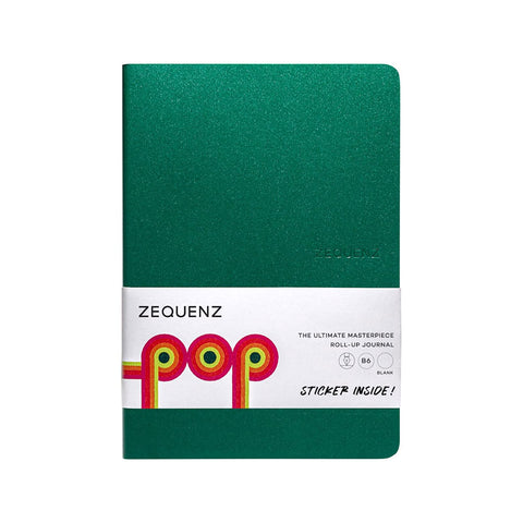 Zequenz | Pop B6 | Forest Green | Ruled