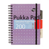Pukka Pad | A5 | Executive Project Book | Metallic Pink