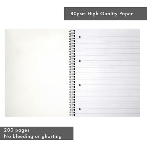 Pukka Pad | A4 | Glee Series | Ruled | Light Blue | Pack of 3