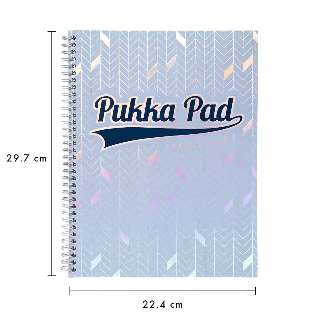 Pukka Pad | A4 | Glee Series | Ruled | Light Blue | Pack of 3