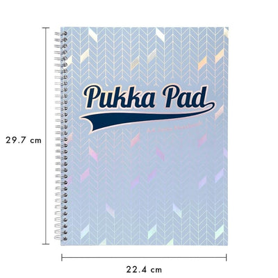 Pukka Pad | A4 | Glee Series | Ruled | Light Blue | Pack of 3