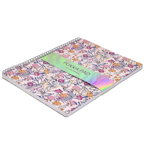 Pukka Pad | A4 | Jotta Notebook | Ruled | Cream Floral