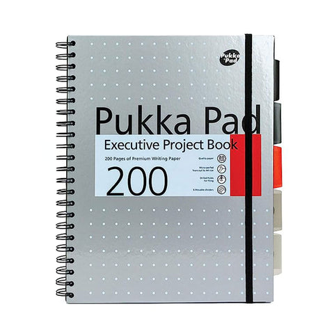 Pukka Pad | A4 | Project Book | Metallic