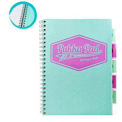 Pukka Pad | A4 | Project Book | Pastel Mint