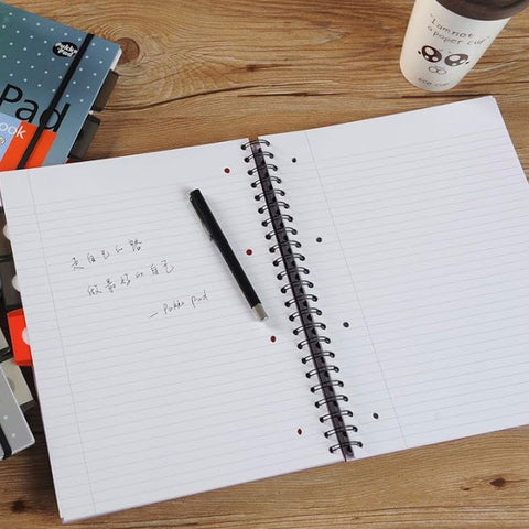Pukka Pad | A4 | Spiral Bound Notebook | Ruled | Metallic Blue