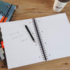 Pukka Pad | A4 | Spiral Bound Notebook | Ruled | Metallic Blue