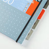Pukka Pad | A4 | Spiral Bound Notebook | Ruled | Metallic Blue