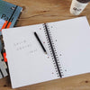 Pukka Pad | A4 | Spiral Bound Notebook | Ruled | Metallic Pink