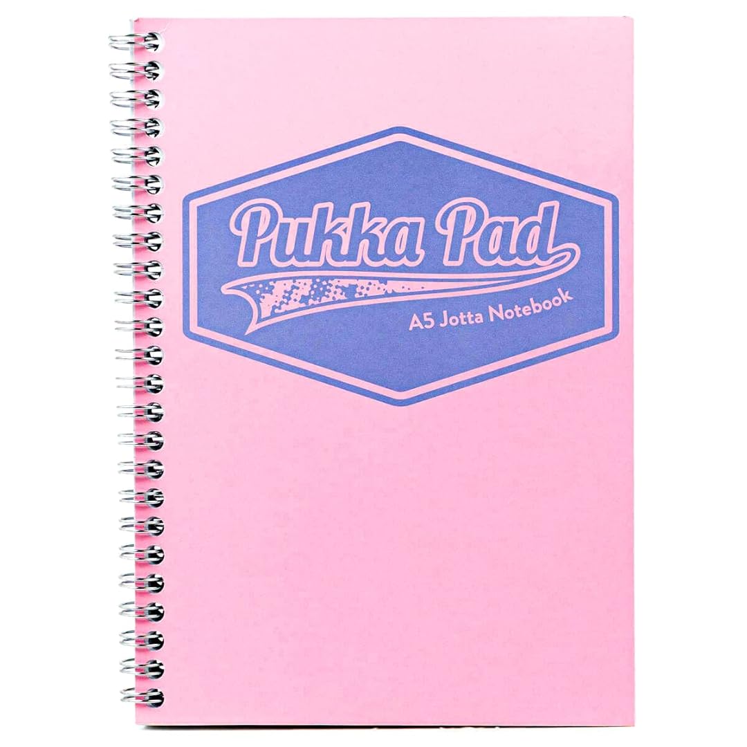 Pukka Pad | A5 | Patel Jotta Notepad | Pastel Pink