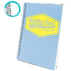 Pukka Pad | A5 | Single Line Ruled Notebook | Pastel Blue