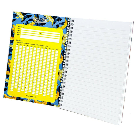 Pukka Pad | A5 | Single Line Ruled Notebook | Pastel Blue