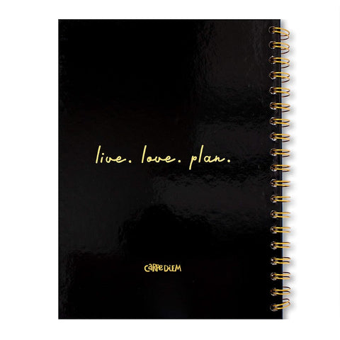 Pukka Pad | B5 | Carpe Diem | Black | Pack of 3