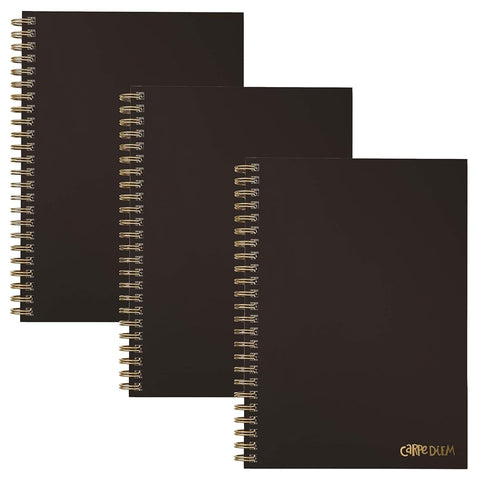 Pukka Pad | B5 | Carpe Diem | Black | Pack of 3