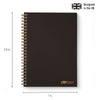Pukka Pad | B5 | Carpe Diem | Black | Pack of 3