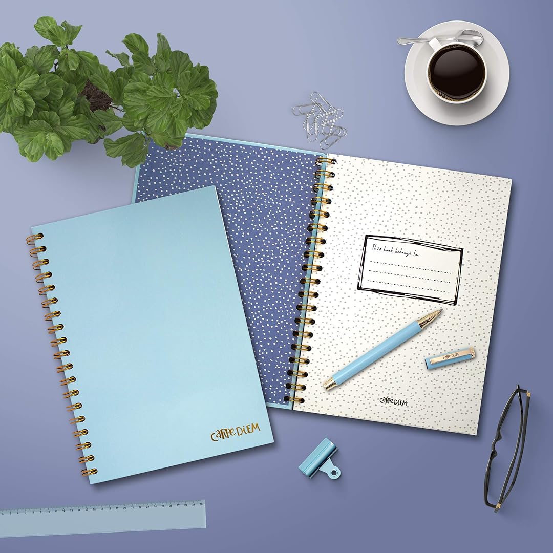 Pukka Pad | B5 | Carpe Diem | Sky Blue | Pack of 3
