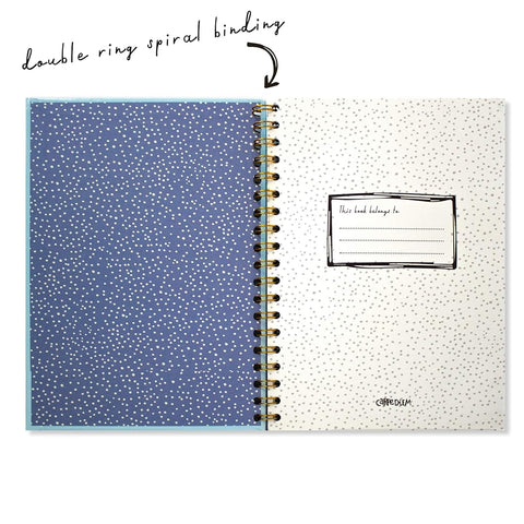Pukka Pad | B5 | Carpe Diem | Sky Blue | Pack of 3