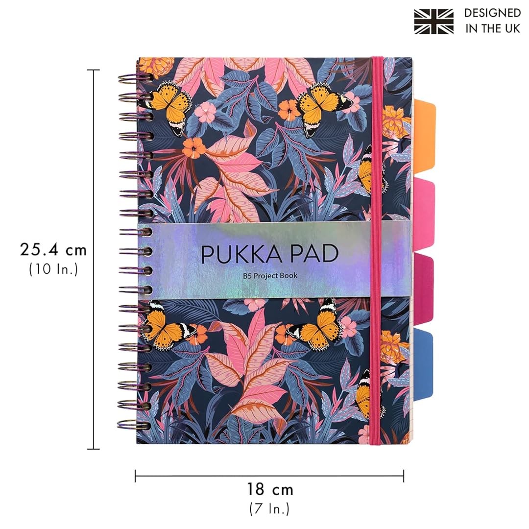Pukka Pad | B5 | Subject book | Navy Blue