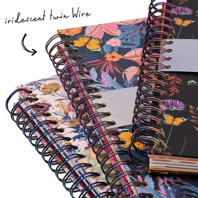 Pukka Pad | B5 | Subject book | Pack of 3 | Black Blue Cream