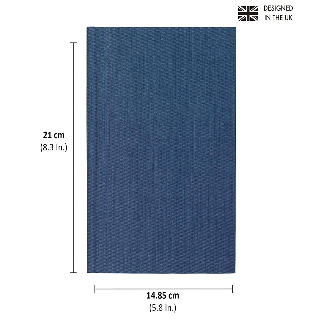 Pukka Pad | A6 | Manuscript Ruled | Blue