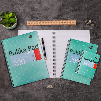 Pukka Pad | A4 | Jotta Squared Paper Notebook | Green